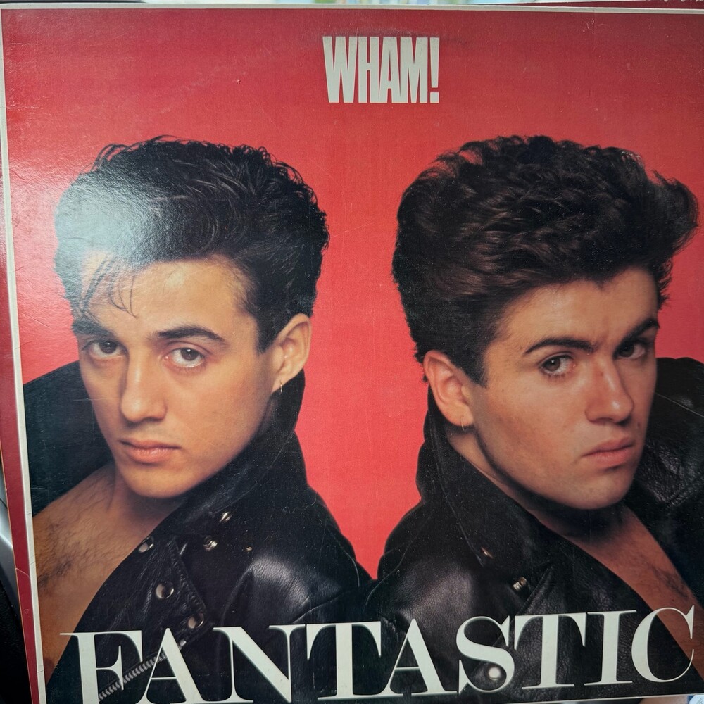 Wham! - Fantastic - George Michael Vinyl LP 1983 Pop Music Record Album EX / VG+